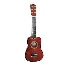Load image into Gallery viewer, Small Guitar Ukulele Wooden 21&quot; Wood Musical Instrument Uke Soprano Hawaiian Acoustic Guitar Musical Instruments