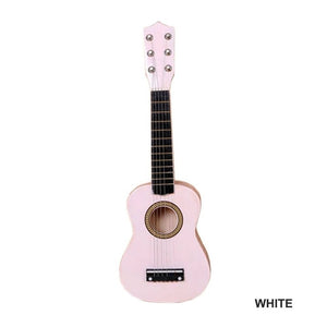 Small Guitar Ukulele Wooden 21" Wood Musical Instrument Uke Soprano Hawaiian Acoustic Guitar Musical Instruments