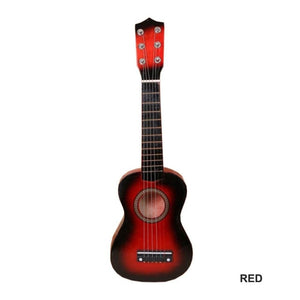 Small Guitar Ukulele Wooden 21" Wood Musical Instrument Uke Soprano Hawaiian Acoustic Guitar Musical Instruments