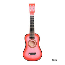 Load image into Gallery viewer, Small Guitar Ukulele Wooden 21&quot; Wood Musical Instrument Uke Soprano Hawaiian Acoustic Guitar Musical Instruments