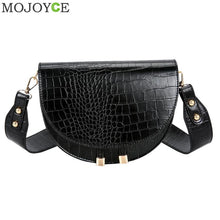 Load image into Gallery viewer, Women&#39;s Designer Luxury Handbag 2019 Fashion New High quality PU Leather Women Handbags Crocodile pattern Shoulder Messenger Bag