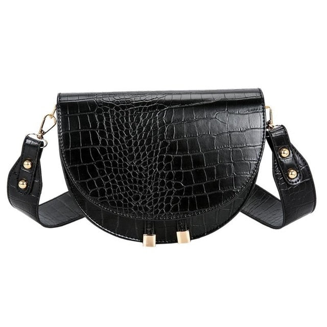 Women's Designer Luxury Handbag 2019 Fashion New High quality PU Leather Women Handbags Crocodile pattern Shoulder Messenger Bag