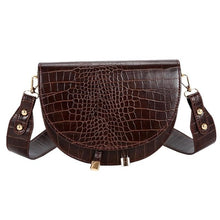 Load image into Gallery viewer, Women&#39;s Designer Luxury Handbag 2019 Fashion New High quality PU Leather Women Handbags Crocodile pattern Shoulder Messenger Bag