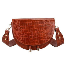 Load image into Gallery viewer, Women&#39;s Designer Luxury Handbag 2019 Fashion New High quality PU Leather Women Handbags Crocodile pattern Shoulder Messenger Bag