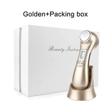 Load image into Gallery viewer, Face Skin EMS Mesotherapy Electroporation RF Radio Frequency Facial LED Photon Skin Care Face Lift Tighten Remove Wrinkle