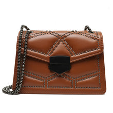 Load image into Gallery viewer, Vintage Small Rivet Flap Chain Shoulder Messenger Crossbody Bags Women Handbags Fashion Ladies Clutch Casual Totes Female Purse
