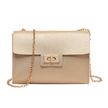 Load image into Gallery viewer, British Fashion Simple Small Square Bag Women&#39;s Designer Handbag 2019 High-quality PU Leather Chain Mobile Phone Shoulder bags