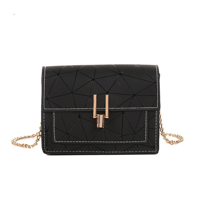 Women Shoulder Bags 2019 Summer New Korean Version of The Messenger Bag Handbag Chain Wild Crack Printing Wild Shoulder Bag
