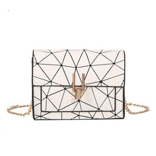 Load image into Gallery viewer, Women Shoulder Bags 2019 Summer New Korean Version of The Messenger Bag Handbag Chain Wild Crack Printing Wild Shoulder Bag