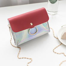 Load image into Gallery viewer, Women Shoulder Bags 2019 Summer New Korean Version of The Messenger Bag Handbag Chain Wild Crack Printing Wild Shoulder Bag