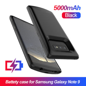 Battery Charger Case For Samsung Galaxy S9 S8 Plus Soft TPU Charging Phone Power Cover For Samsung Note 8 Note 9 battery Case
