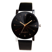 Load image into Gallery viewer, Men Women Leather Strap Line Quartz Watch reloj inteligente mujer Clock Fashion Ladies Analog Wristwatch Relogios Masculino Gift