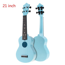 Load image into Gallery viewer, 21 Inch Colorful Acoustic Ukulele 4 Strings Hawaiian Guitar Guitarra Instrument for Kids Beginner or Basic players