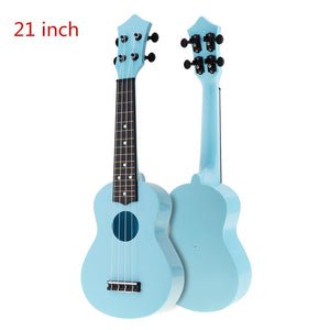 21 Inch Colorful Acoustic Ukulele 4 Strings Hawaiian Guitar Guitarra Instrument for Kids Beginner or Basic players