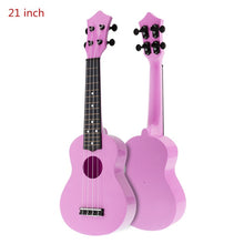 Load image into Gallery viewer, 21 Inch Colorful Acoustic Ukulele 4 Strings Hawaiian Guitar Guitarra Instrument for Kids Beginner or Basic players