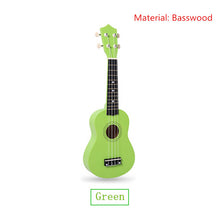 Load image into Gallery viewer, 21 Inch Colorful Acoustic Ukulele 4 Strings Hawaiian Guitar Guitarra Instrument for Kids Beginner or Basic players