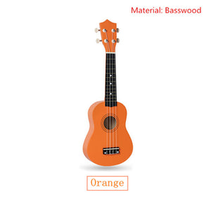 21 Inch Colorful Acoustic Ukulele 4 Strings Hawaiian Guitar Guitarra Instrument for Kids Beginner or Basic players