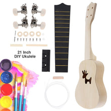 Load image into Gallery viewer, 21 Inch Colorful Acoustic Ukulele 4 Strings Hawaiian Guitar Guitarra Instrument for Kids Beginner or Basic players