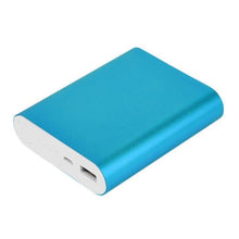 Load image into Gallery viewer, Portable Power Bank Case 18650 With LED Indicator Light Mobile Power Bank Case Phone Battery Charger DIY Shell For iPhone White
