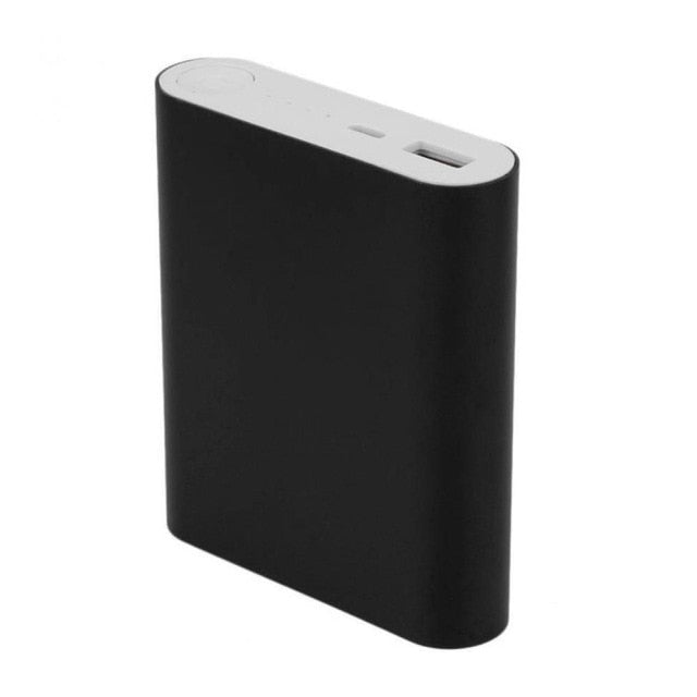 Portable Power Bank Case 18650 With LED Indicator Light Mobile Power Bank Case Phone Battery Charger DIY Shell For iPhone White