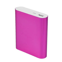 Load image into Gallery viewer, Portable Power Bank Case 18650 With LED Indicator Light Mobile Power Bank Case Phone Battery Charger DIY Shell For iPhone White