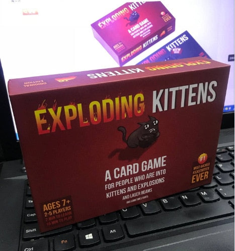Board Games Kitten Original Edition Red Box Black Box NSFW Edition Family Party Strategy Explode Fun Cards Adult Child Toy