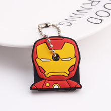 Load image into Gallery viewer, Cartoon Anime Cute Key Cover Cap Silicone Mickey Stitch Bear Keychain Women Gift Owl Porte Clef Minne Key Chain