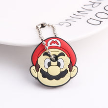 Load image into Gallery viewer, Cartoon Anime Cute Key Cover Cap Silicone Mickey Stitch Bear Keychain Women Gift Owl Porte Clef Minne Key Chain