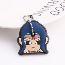 Load image into Gallery viewer, Cartoon Anime Cute Key Cover Cap Silicone Mickey Stitch Bear Keychain Women Gift Owl Porte Clef Minne Key Chain