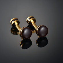 Load image into Gallery viewer, New Arrive Shirt Cufflinks Festival Christmas Cuff Links For Wedding Party FashionWooden/Knot/Dragon Men Sleeve Shirt Cufflinks