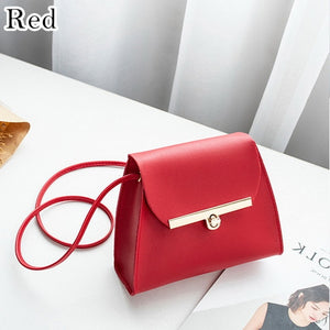 Women Fashion PU Leather Shoulder Small Flap Crossbody Handbags Top Handle Messenger Bags High Quality Luxury Ladies Hand Bag