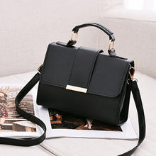 Load image into Gallery viewer, Women Fashion PU Leather Shoulder Small Flap Crossbody Handbags Top Handle Messenger Bags High Quality Luxury Ladies Hand Bag