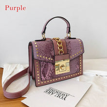 Load image into Gallery viewer, Women Fashion PU Leather Shoulder Small Flap Crossbody Handbags Top Handle Messenger Bags High Quality Luxury Ladies Hand Bag