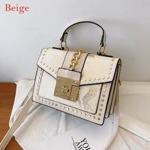 Load image into Gallery viewer, Women Fashion PU Leather Shoulder Small Flap Crossbody Handbags Top Handle Messenger Bags High Quality Luxury Ladies Hand Bag
