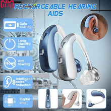 Load image into Gallery viewer, Rechargeable Mini Digital Hearing Aid Sound Amplifiers Wireless Ear Aids for Elderly Moderate to Severe Loss Drop Shipping
