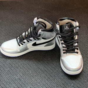 Dropshipping one pair  sneaker keychain AJ  1 offwhite Chicago UNC NRG 3D Mini Sneaker shoe keychain
