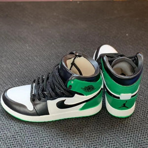 Dropshipping one pair  sneaker keychain AJ  1 offwhite Chicago UNC NRG 3D Mini Sneaker shoe keychain