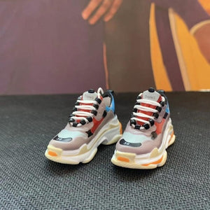 Dropshipping one pair  sneaker keychain AJ  1 offwhite Chicago UNC NRG 3D Mini Sneaker shoe keychain