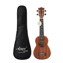 Load image into Gallery viewer, Aiersi brand 21 inch mahogany Soprano ukulele musical instrument guitar ukelele