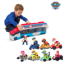 Load image into Gallery viewer, PAW PATROL Toys Sets Pull Back Car Patrulla Canina Puppy dog Rescue Team cars Lookout Tower with music for kids Christmas gifts