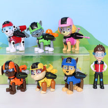 Load image into Gallery viewer, PAW PATROL Toys Sets Pull Back Car Patrulla Canina Puppy dog Rescue Team cars Lookout Tower with music for kids Christmas gifts
