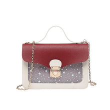 Load image into Gallery viewer, Women Mini Small Square Pack Shoulder Bag Fashion Star Sequin Designer Messenger Crossbody Bag Clutch Wallet Handbags Pink