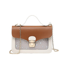 Load image into Gallery viewer, Women Mini Small Square Pack Shoulder Bag Fashion Star Sequin Designer Messenger Crossbody Bag Clutch Wallet Handbags Pink