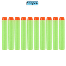 Load image into Gallery viewer, 6 10 100pcs For Nerf Bullets EVA Soft Hollow Hole Head 7.2cm Refill Bullet Darts for Nerf Toy Gun Accessories for Nerf Blasters