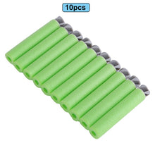Load image into Gallery viewer, 6 10 100pcs For Nerf Bullets EVA Soft Hollow Hole Head 7.2cm Refill Bullet Darts for Nerf Toy Gun Accessories for Nerf Blasters
