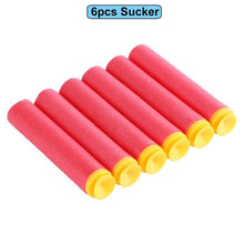 Load image into Gallery viewer, 6 10 100pcs For Nerf Bullets EVA Soft Hollow Hole Head 7.2cm Refill Bullet Darts for Nerf Toy Gun Accessories for Nerf Blasters