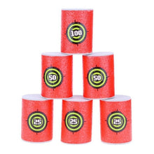Load image into Gallery viewer, 6 10 100pcs For Nerf Bullets EVA Soft Hollow Hole Head 7.2cm Refill Bullet Darts for Nerf Toy Gun Accessories for Nerf Blasters