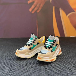 Dropshipping one pair  sneaker keychain AJ  1 offwhite Chicago UNC NRG 3D Mini Sneaker shoe keychain