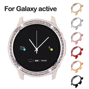 Galaxy Watch active case for Samsung galaxy watch active 2 40mm 44mm  bumper Protector HD Full coverage Screen Protection case