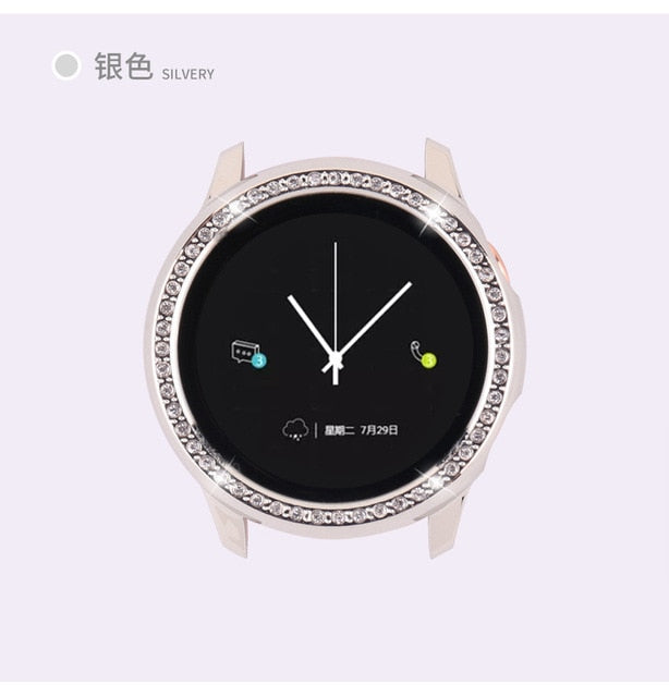 Galaxy Watch active case for Samsung galaxy watch active 2 40mm 44mm  bumper Protector HD Full coverage Screen Protection case